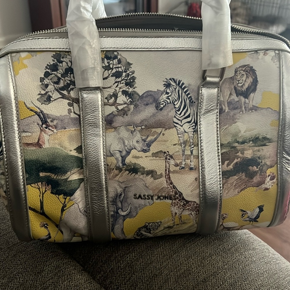 Sassy Jones vintage African bag never used.